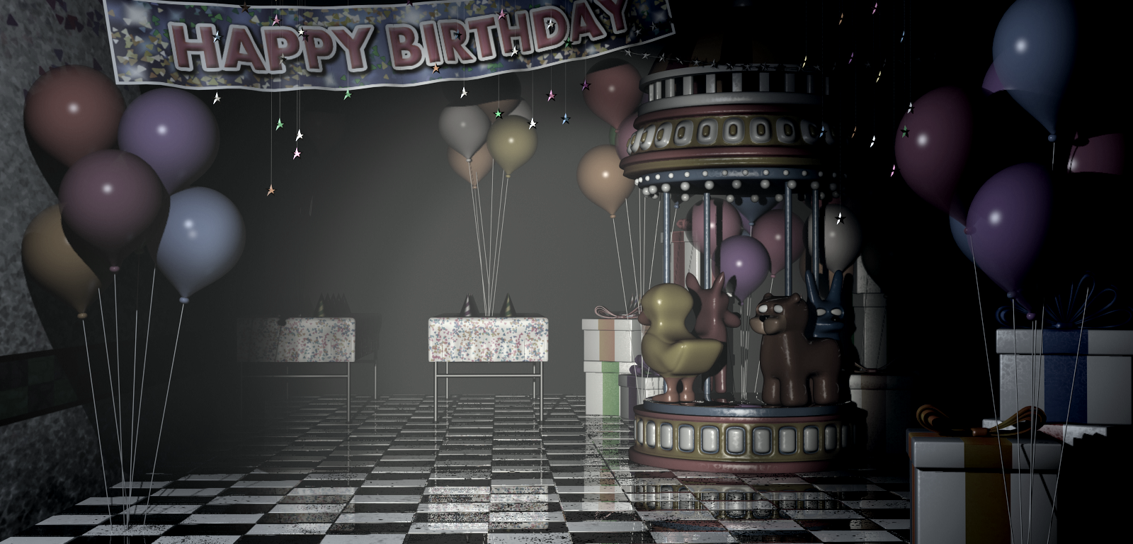 Fnaf 2 Map Stage