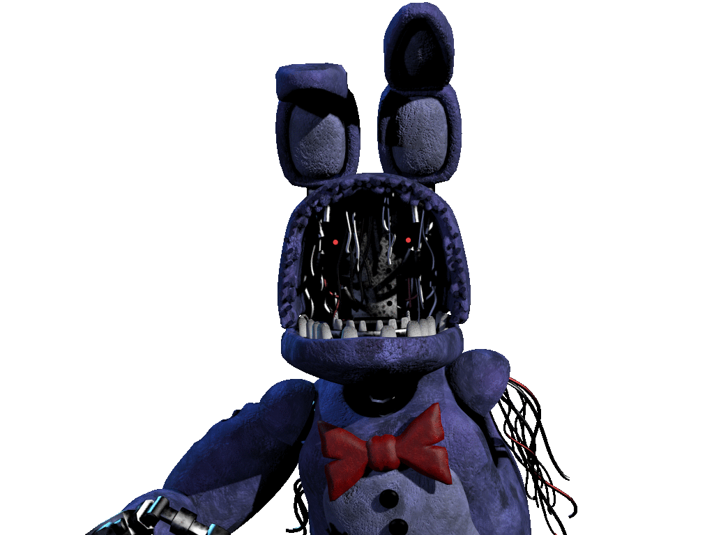 User Blogptldmy View On The Animatronics Personalities - fnaf withered bonnie drawing