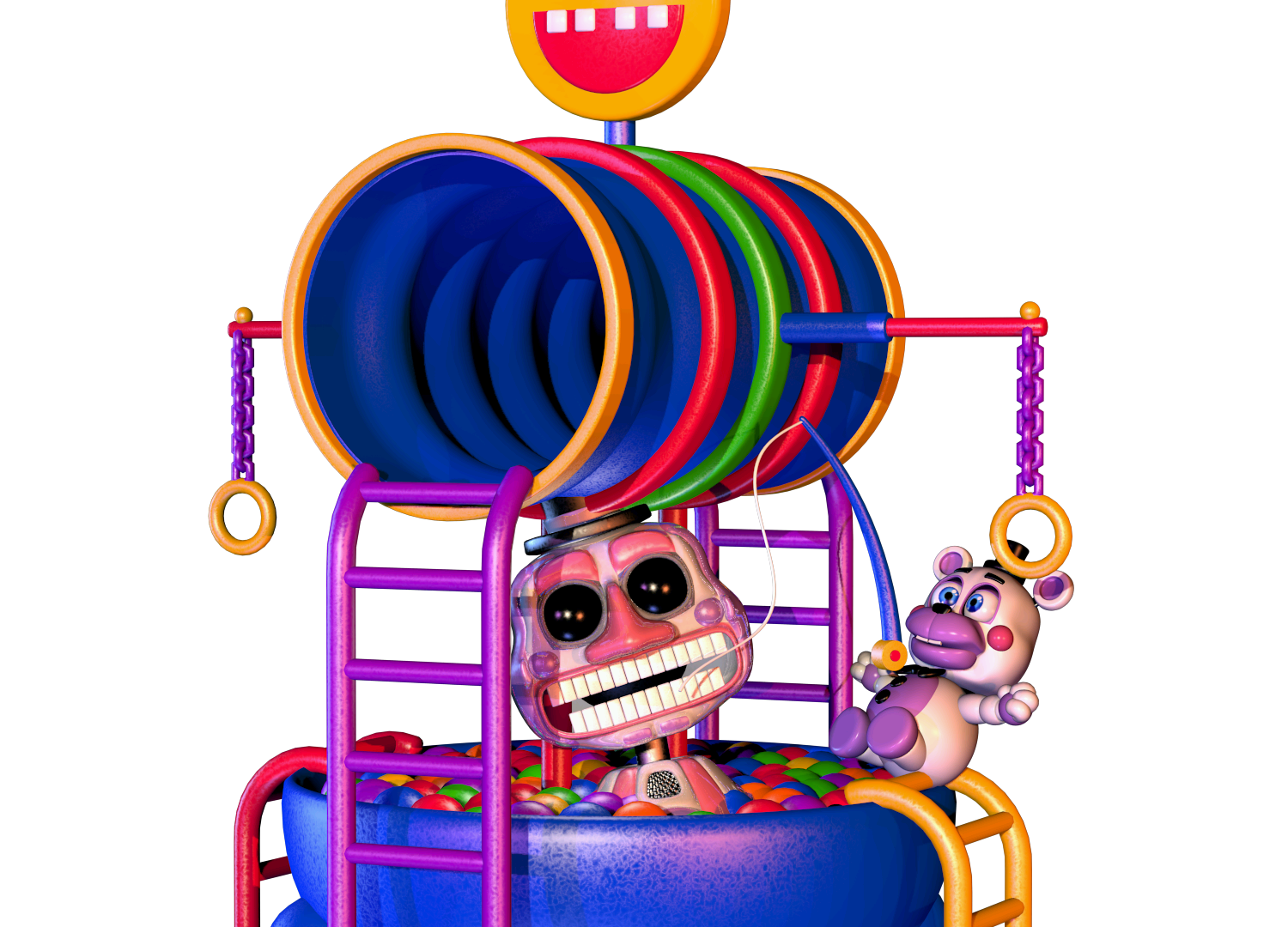 Fnaf tower. Мьюзик Мэн ФНАФ 6. Music man FNAF 6. ФНАФ 6 музыкальный человек. ФНАФ аттракцион.