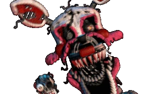 fnaf nightmare mangle plush