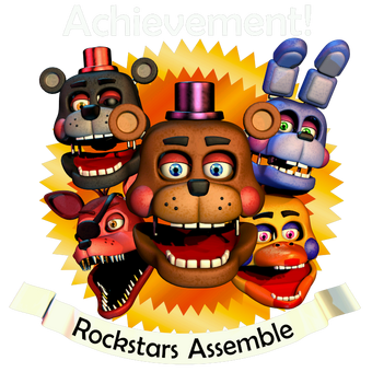 Badges And Certificates Five Nights At Freddy S Wiki Fandom - fnaf roleplay roblox hidden area achievement