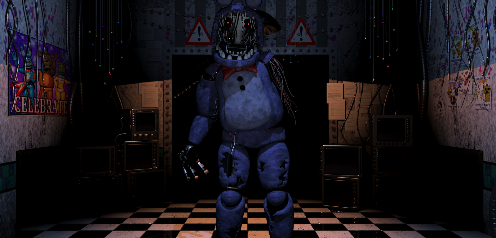 60 WITHERED CHICA JUMPSCARE 2016 FNAF Five Nights at Freddy's card