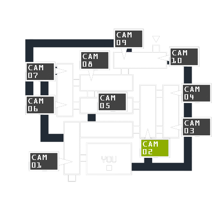 Fnaf 2 Map Layout Png