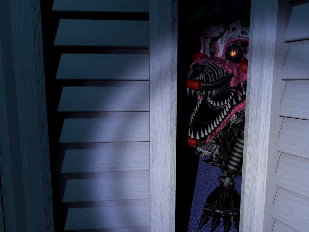 Fnaf 4 Nightmare Mangle Full Body