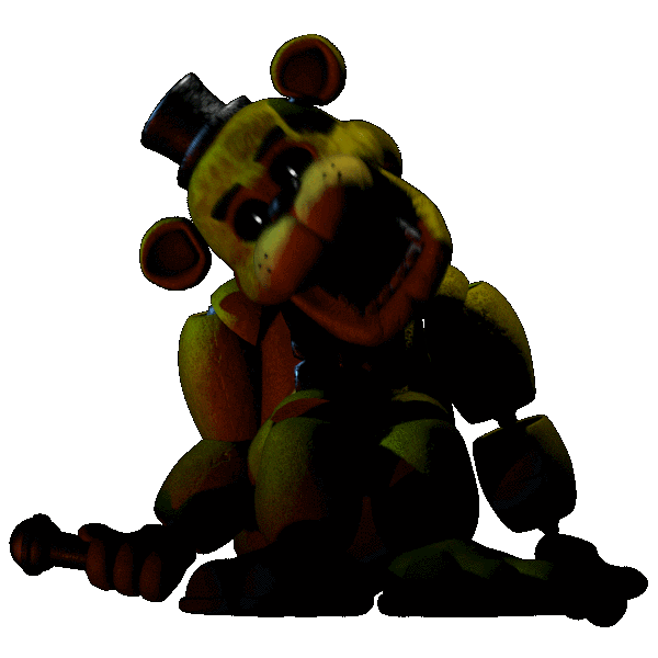 Funny Dismantled Golden Freddy Gift Fnaf 2 | Poster