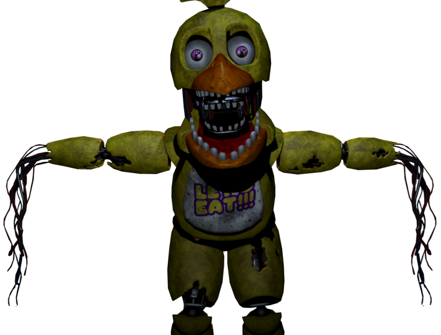 Withered Chica Png Fnaf