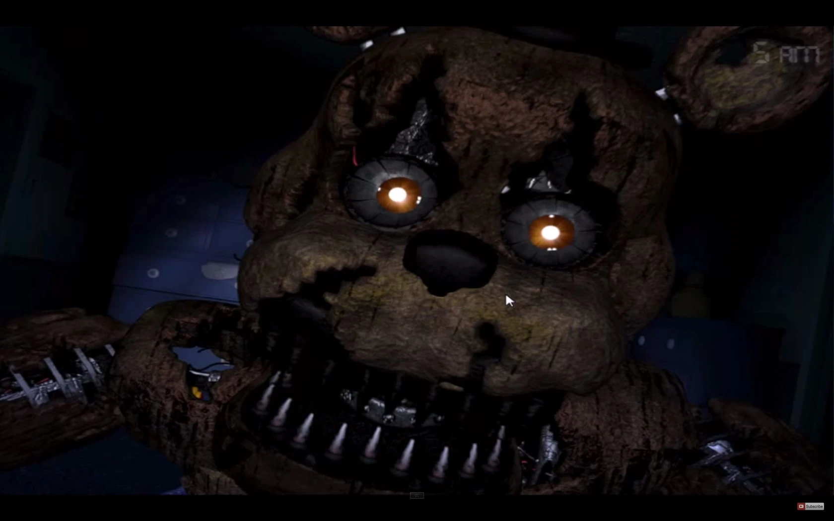 Bild FNAF 4 nightmare freddy jumpscare.jpg Five Nights at Freddy's