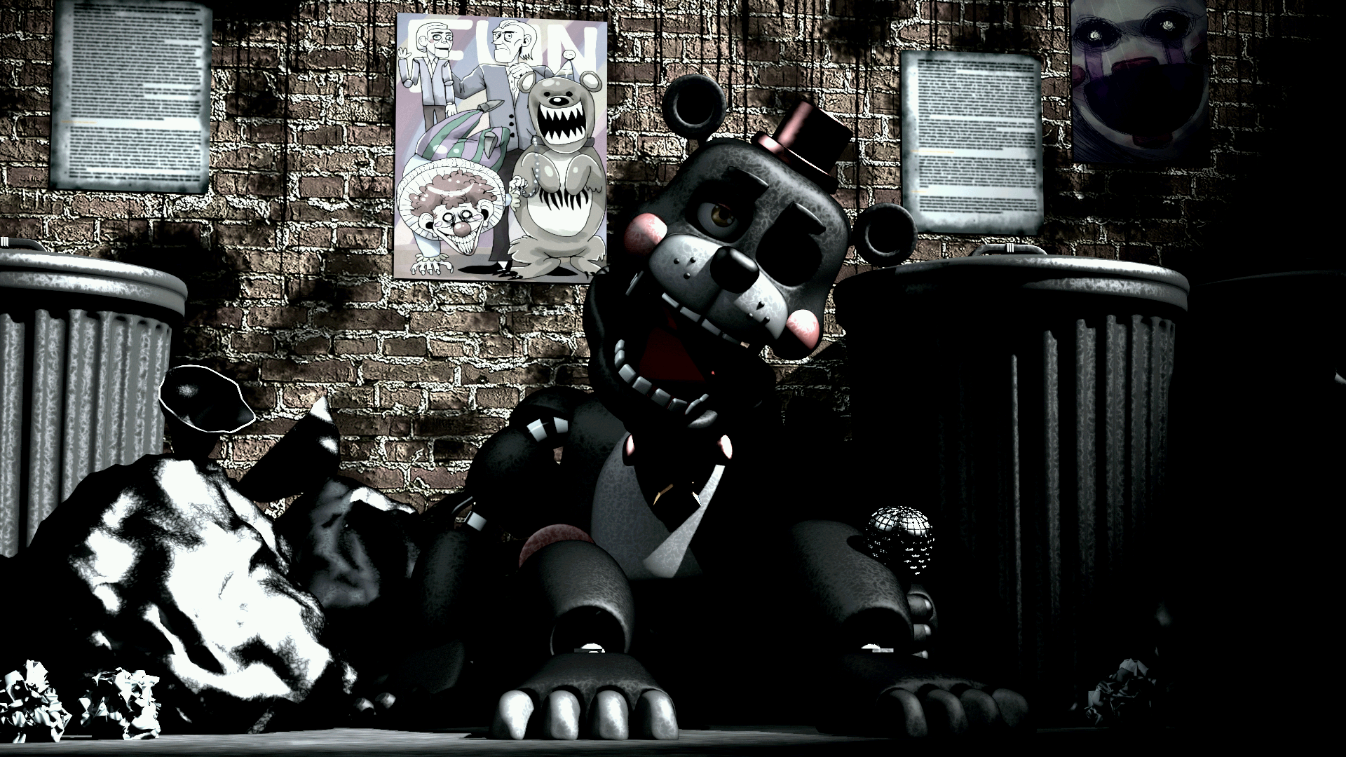 Inability to Sleep — Molten Freddy and Lefty chillin' and talking