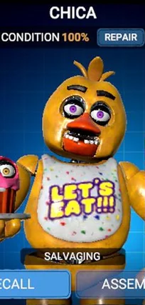 PizzaPocketGod on X: @Bravvyy_ FNAF 1 chica is my fav animatronic from the  franchise lmao She can go from normal fun kid mascot to man made horrors in  a second, something all