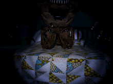 Fnaf4 jumpscare freddyonbed