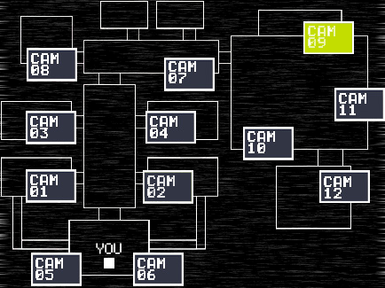 Fnaf 2 Map Layout