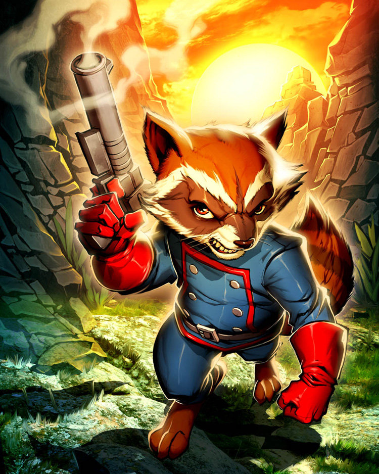 Afbeeldingsresultaat voor rocket raccoon comic