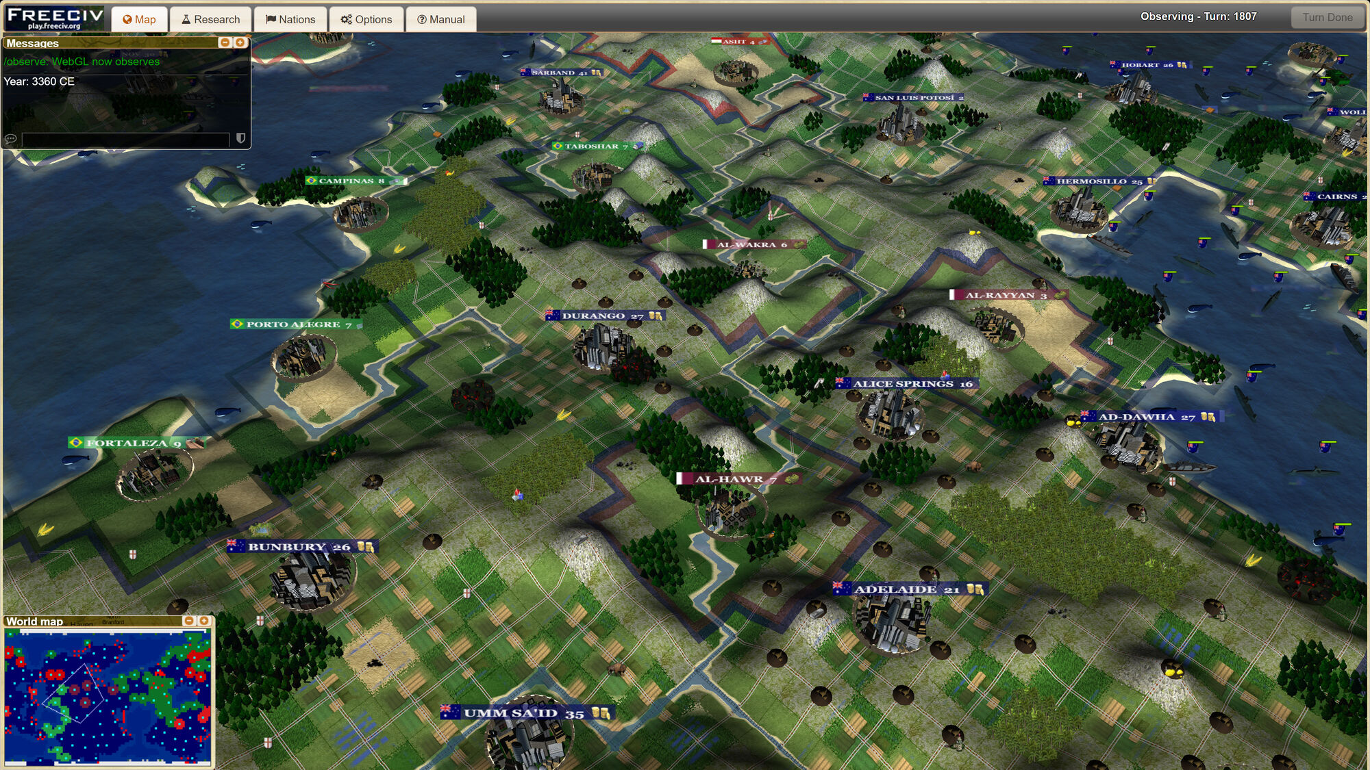 freeciv online game