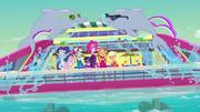 They are at the cruise