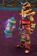 Rainbow Hammer held