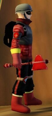 Medic's Reflex Hammer of Triage held