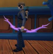 Jagged Bow held