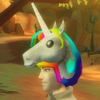 Unicorn-hat
