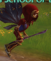 Twisted Blade held