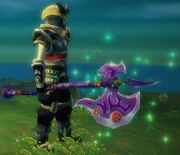 New School Exploding Axe held