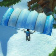 Temporarysnowflakeparachute