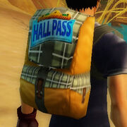 Hall pass backpack