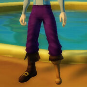 Pirate pegleg pants