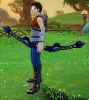 Archer's wild bow of forbidden magic