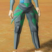 Nefarious armored greaves