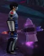 Luminous Hammer held
