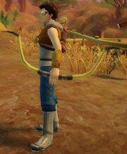 Archer's Horse Bow of Splintering held