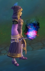 Wand of Spectral Fire held