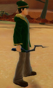 Wizard's Wand of Shock held