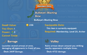 Bulleye's item