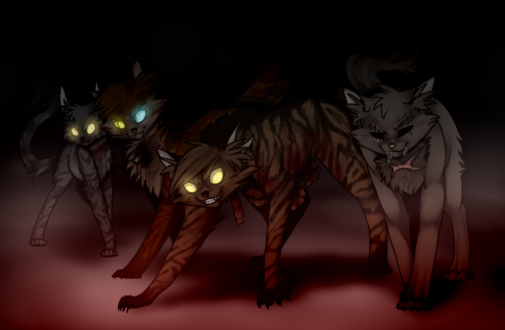 warrior cats dark forest vs starclan