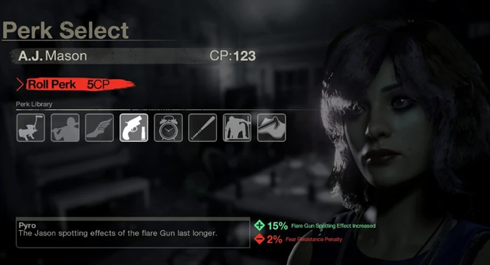 Friday The 13th Game Perks