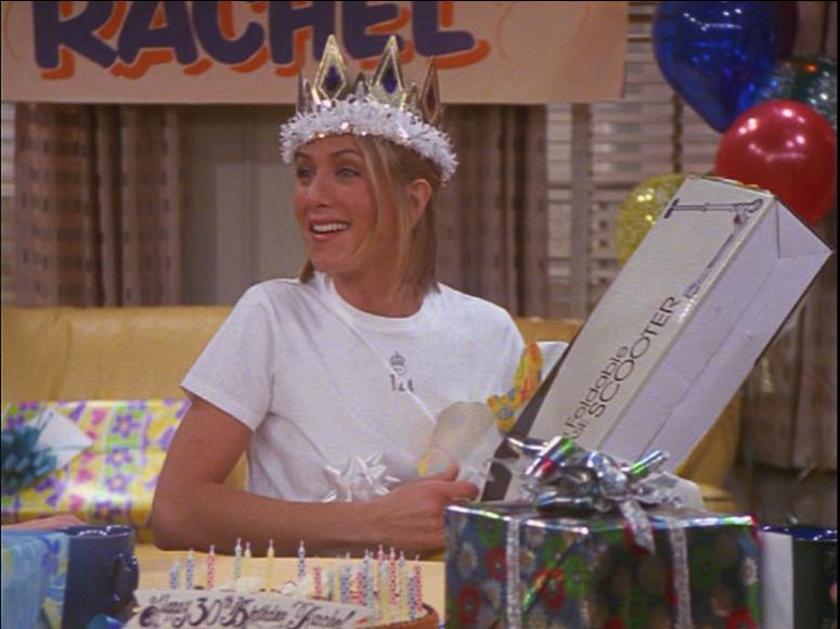 The One Where They All Turn Thirty | Friends Central ...