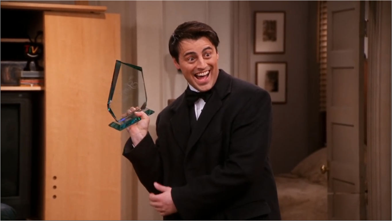 The One With Joey's Award | Friends Central | FANDOM powered by Wikia