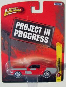 Johnny Lightning Work in Progress Fright Night Mustang