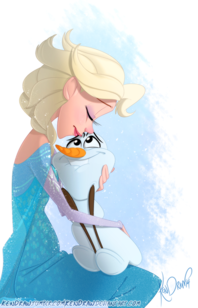 Imagen - 132014 elsa and olaf by kendraw-d70r5m9.png | Wiki Frozen