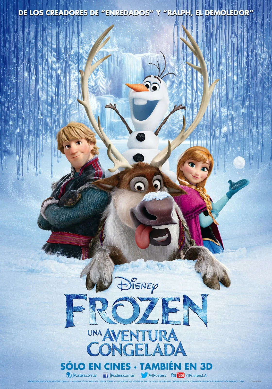 Frozen una aventura congelada la pelicula Frozen una aventura congelada la pelicula