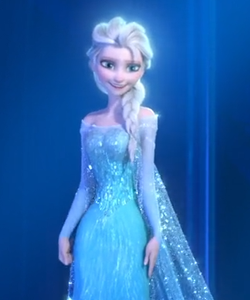 elsa winter dress