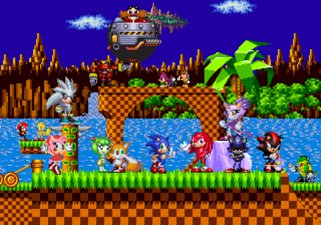 Соник 1 1 уровень. Грин хилл соник 1. грин хилл соник. sonic green hill 3. sonic 1 green hill.