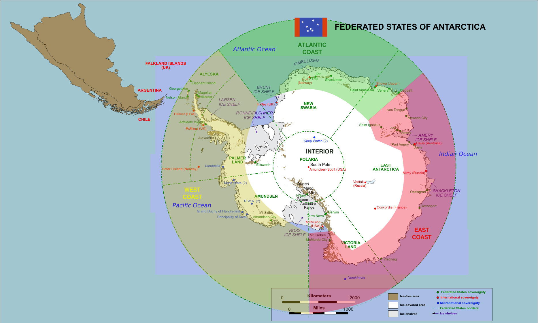 Regions of Antarctica | FSA Wiki | FANDOM powered by Wikia
