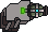 Ba bomblauncher cluster ion