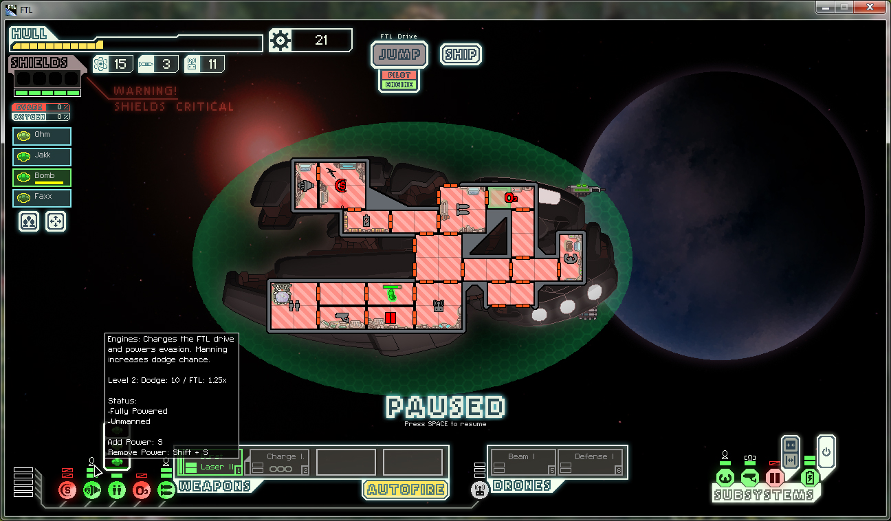 ftl faster than light boarding drones