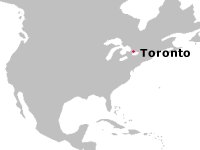 Toronto-map