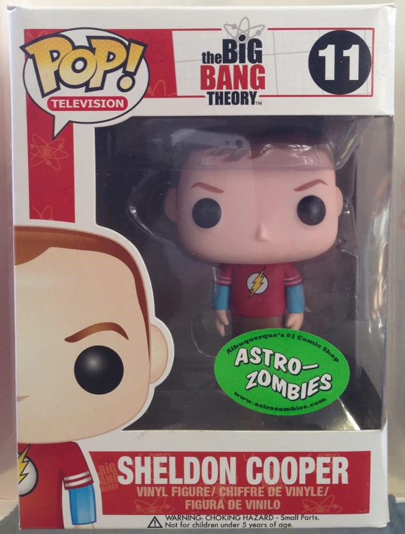 funko pop sheldon flash