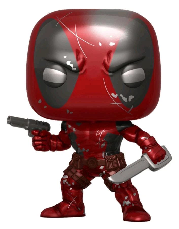 deadpool mermaid pop metallic