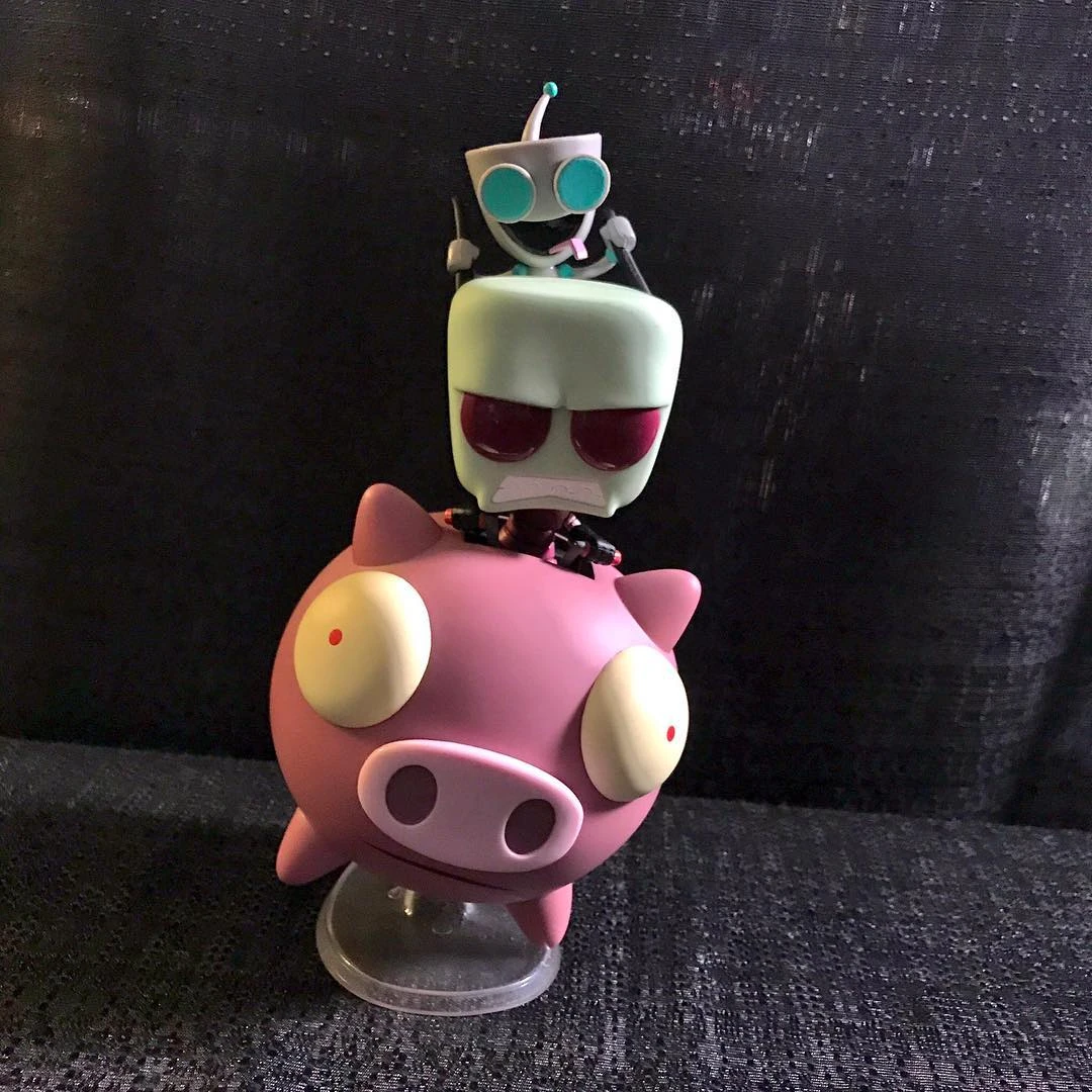 Zim And GIR On Pig Funko Wiki FANDOM powered by Wikia